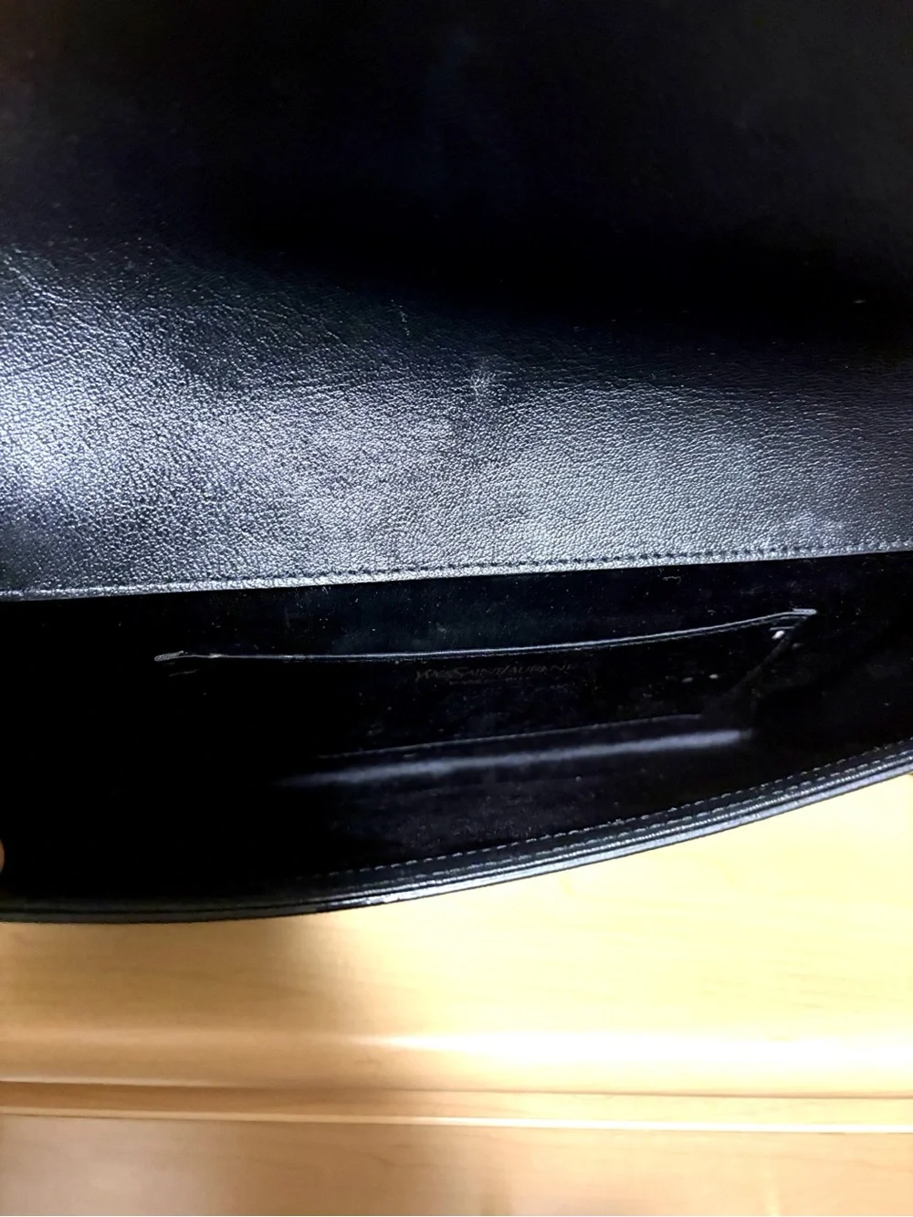 YSL Yves Saint Laurent Belle de Jour Clutch Black - Picture 4 of 5